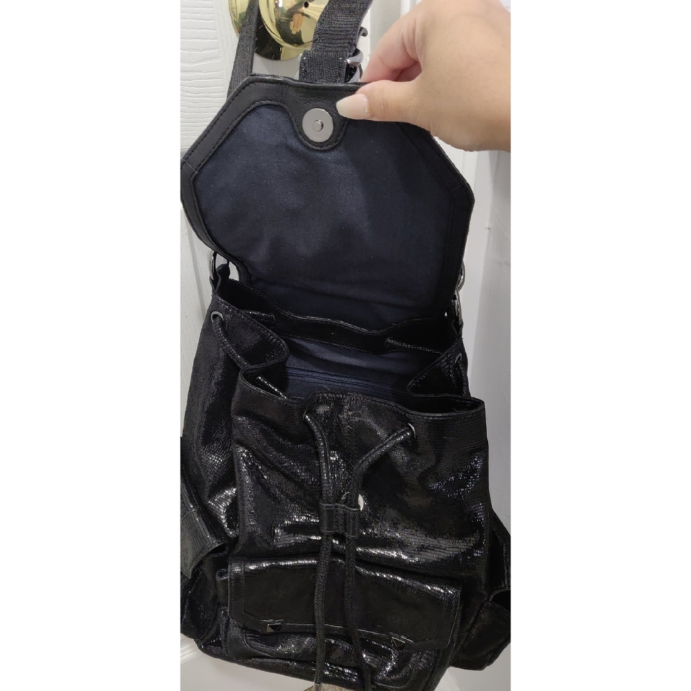 Authentic Juicy Couture lamb skin backpack